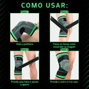 Joelheira Ortopédica de Compressão Ajustável - FlexComfort