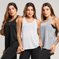 Kit 3 Regatas Lisas Dry Costas Nadador