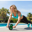 Kit Treino Colchonete + Corda de Pular + Roda Abdominal