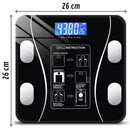 Kit de duas Balanças- Digital de Bioimpedância Bluetooth Profissional + Cozinha Fitness Dieta e Nutrição
