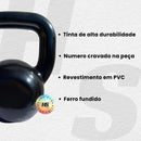Kettlebell Emborrachado 4kg